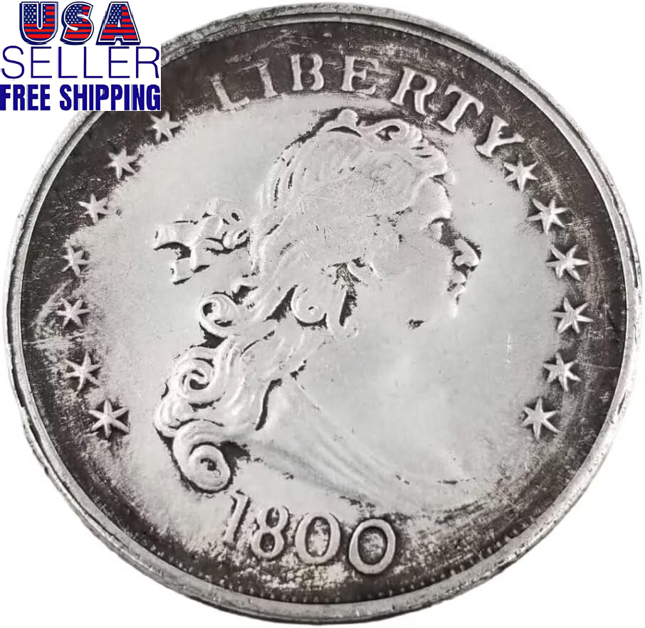 1800 USA Coin Liberty American Eagle Commemorative Coin United States of America