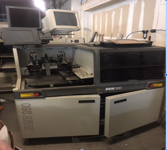 DEK 260 Semi-Automated Screen Printer Solder Stencil-image