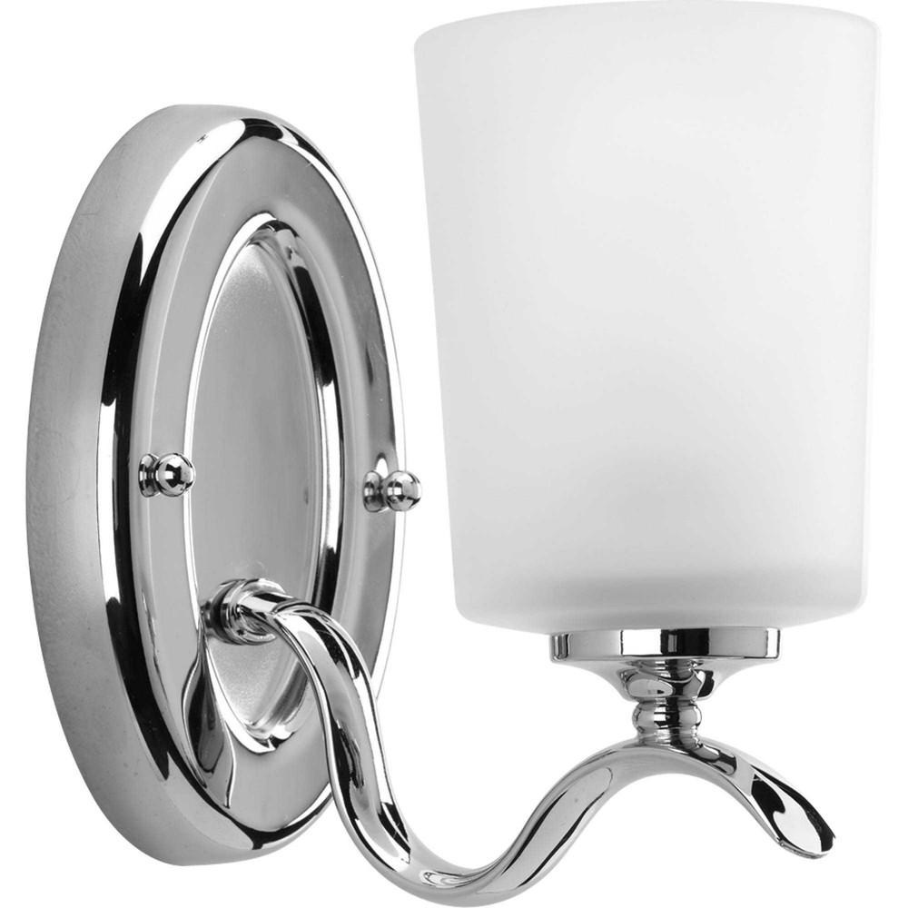 Progress Lighting P2018 Inspire 1 Light Bathroom Wall Sconce - Chrome