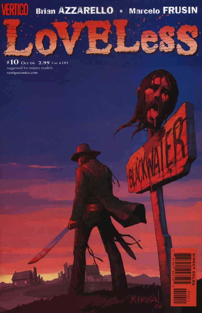 Loveless #10 VF; DC/Vertigo | Brian Azzarello Severed Head Cover - we combine sh