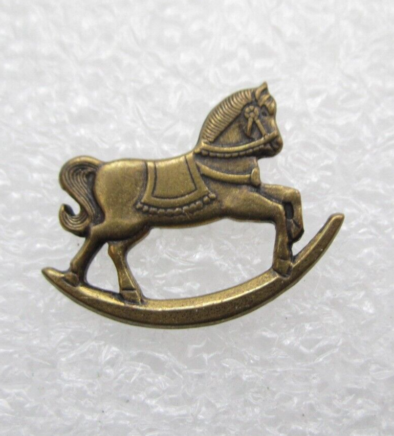 Rocking Horse Lapel Pin (D35)