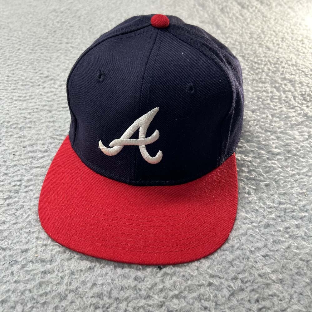 Vintage Atlanta Braves Hat Cap Mens 7 1/4 Snapback 100% Wool Sports Specialties