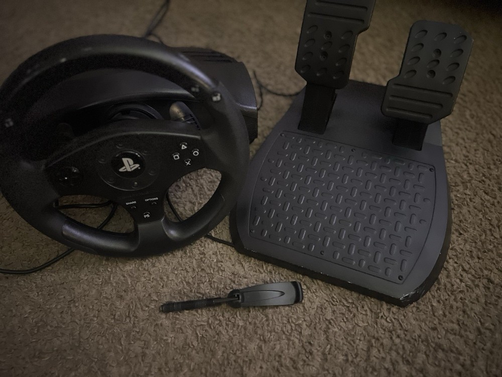 Thrustmaster T80 Racing Wheel for PS4 and PC with Responsive Pedals