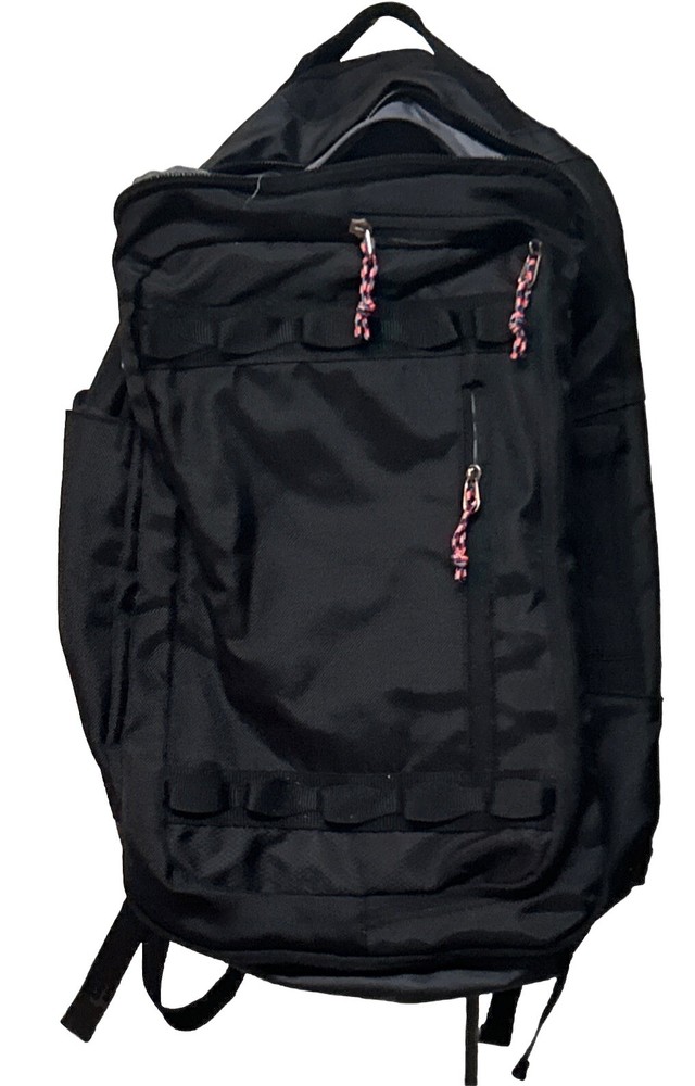 Heavy-duty Backpack Camping Hiking Large 23” Black Laptop Storage Gorpcore