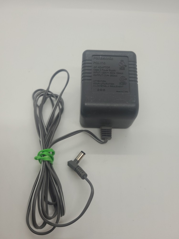 Panasonic PQLV10 AC Adapter for Cordless Phones 9V 850 MA