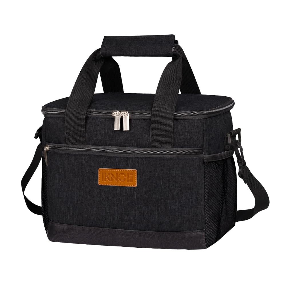 Large 8.5L Insulated Leakproof Foldable Cooler Lunch Bag