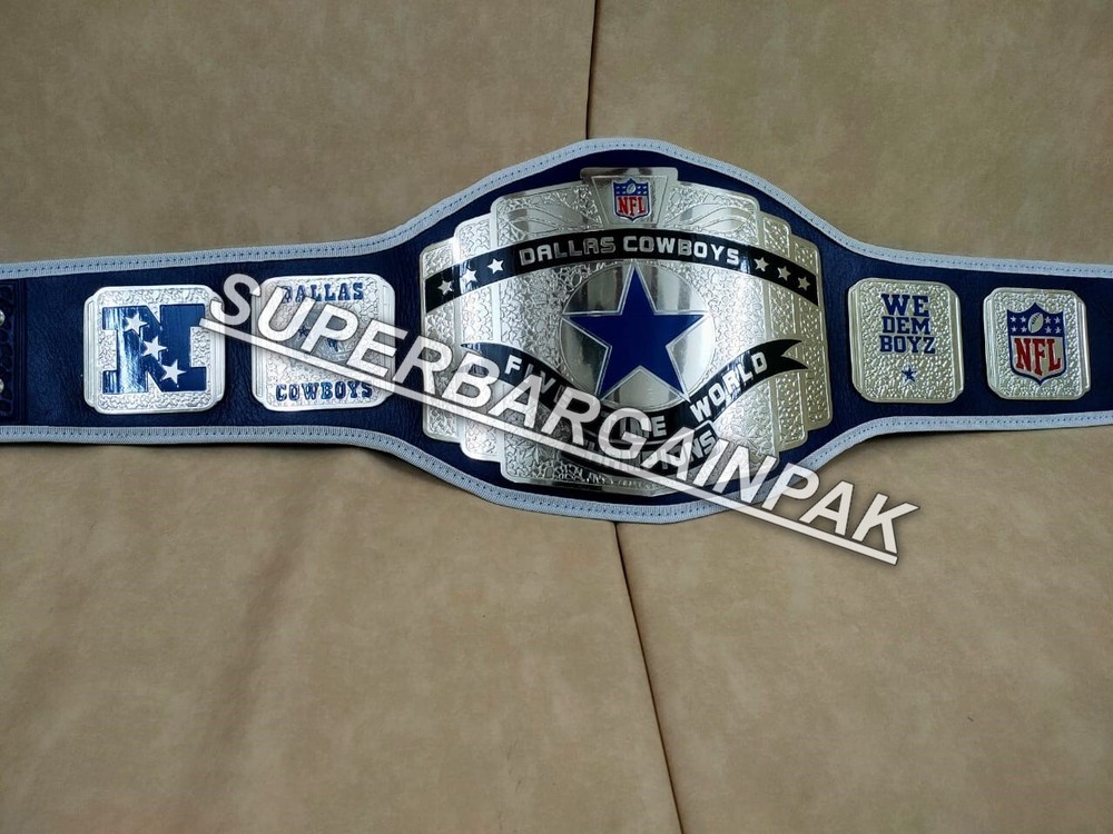 Dallas Cowboys Championship Belt 4mm Brass