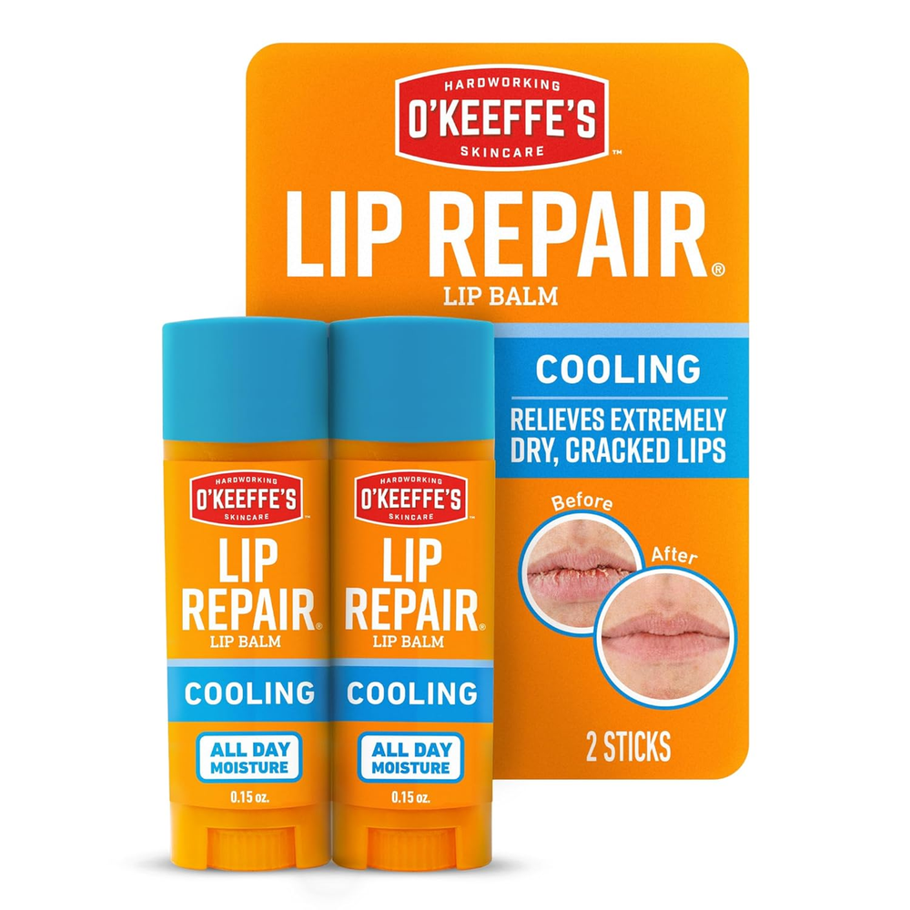 O'Keeffes Cooling Lip Repair Balm for Dry Cracked Lips Stick