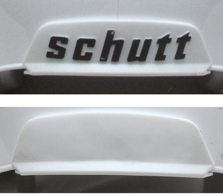 Customer Send In Schutt XP Back Bumper Debrand Smooth Out & Painting Service-image