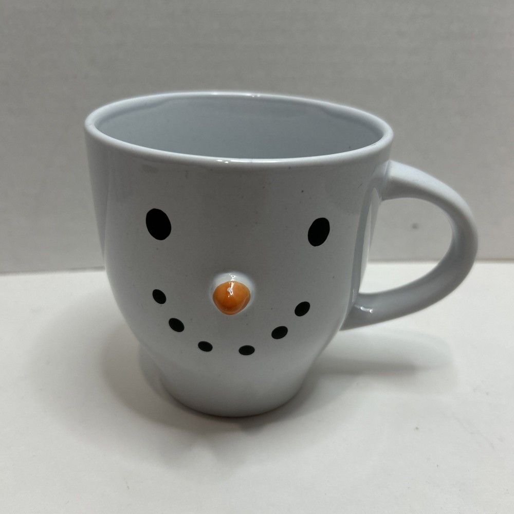 Royal Norfolk Greenbrier International, Inc 12 oz Snowman Mug with 3D Nose