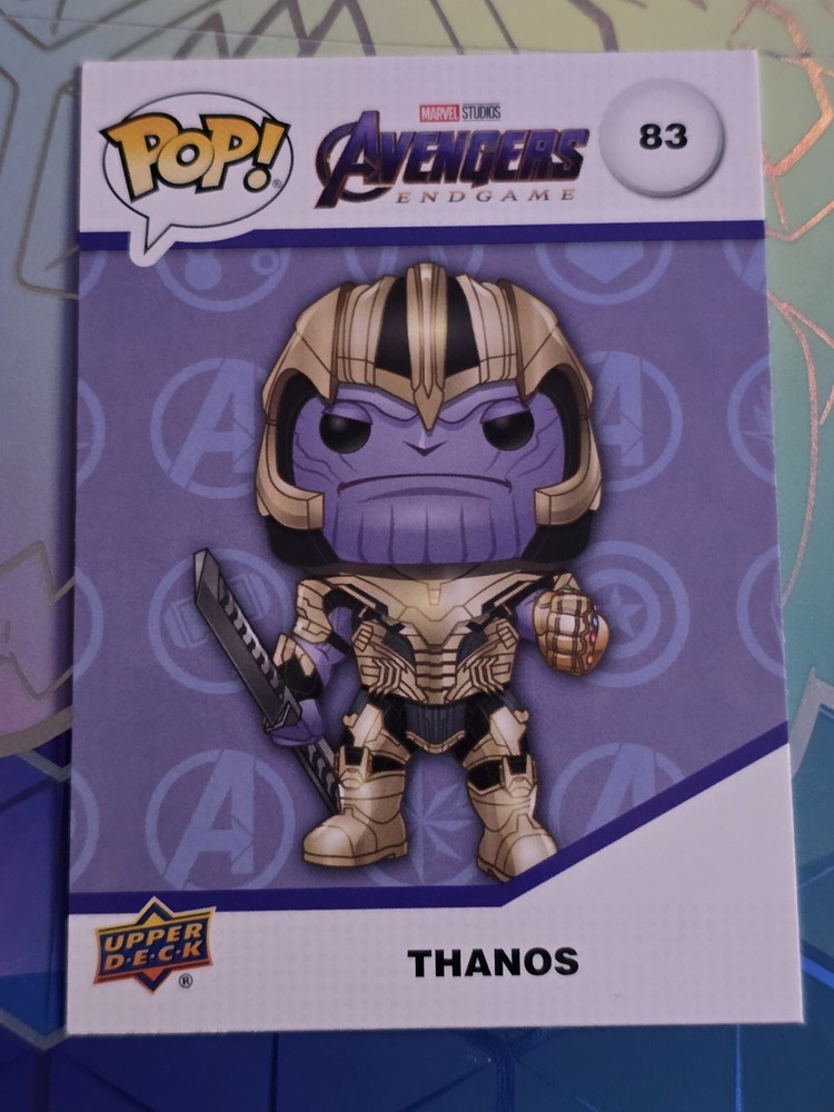 Thanos 83 - Funko Upper Deck Card - Marvel Avengers Endgame - J2-04