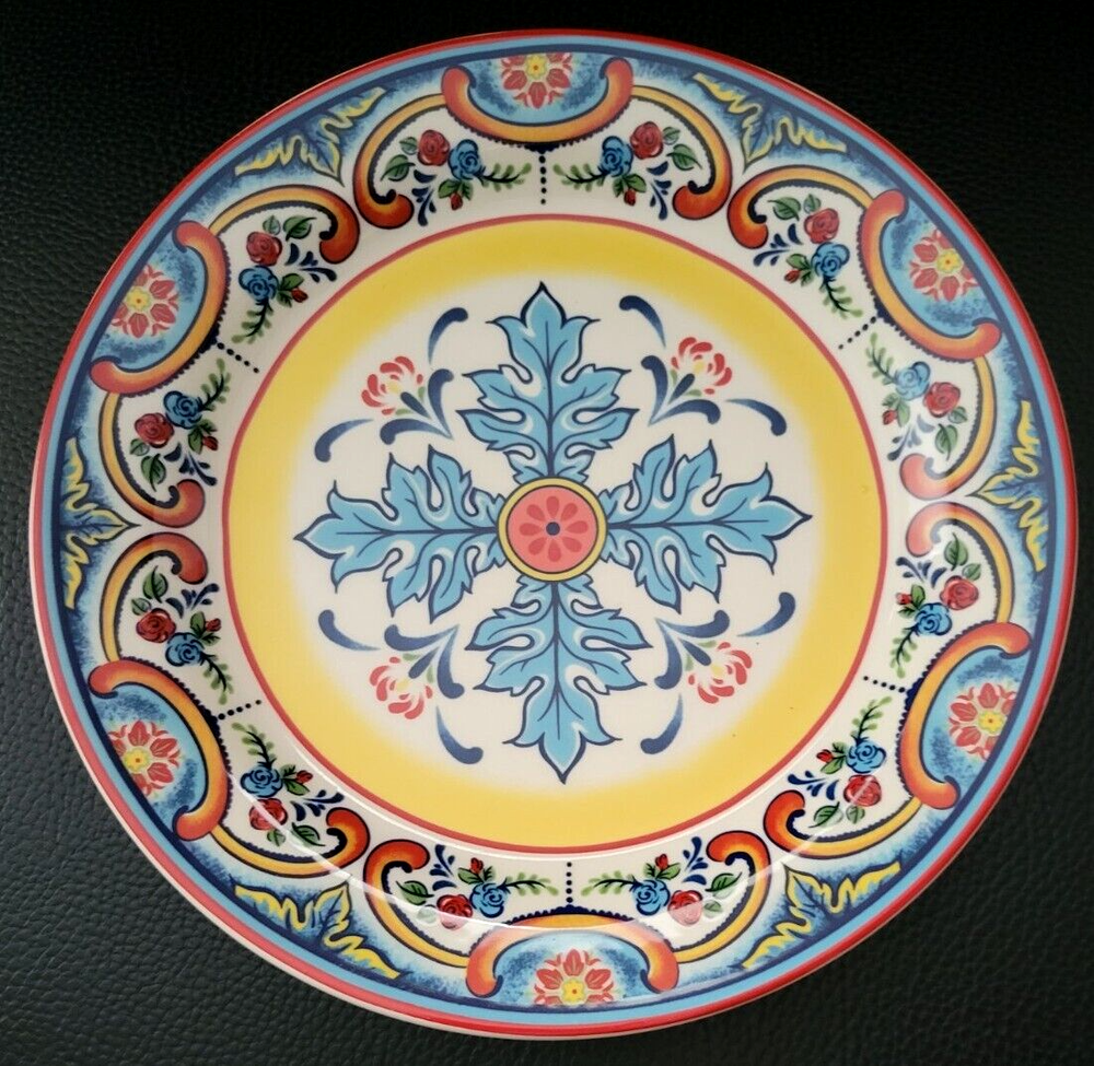 2-Pack Euro Ceramica Zanzibar 8.5-Inch Salad Plates