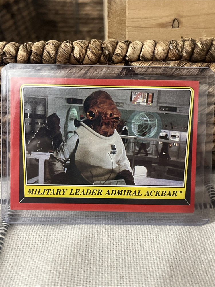 1983 Return Of The Jedi,  Military Leader Admiral Ackbar #124