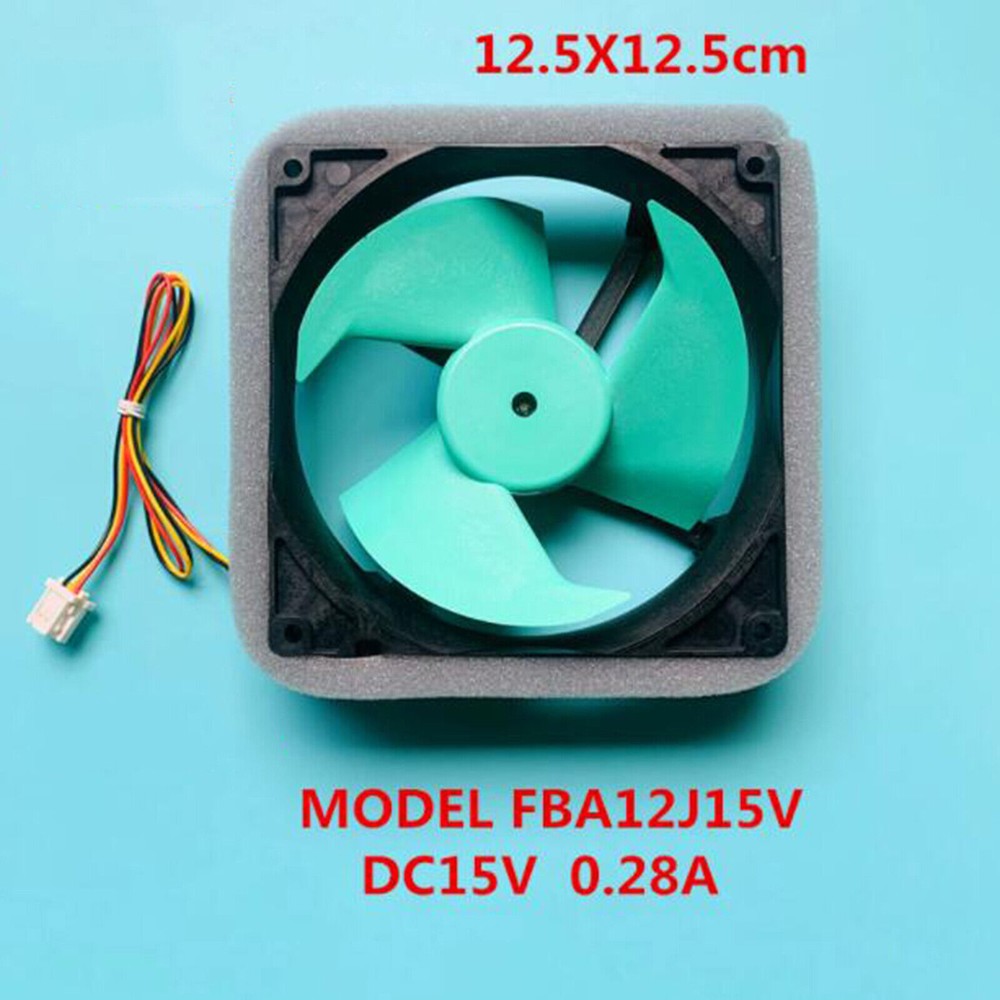 Refrigerator Cooling Fan NMB- FBA12J15V 15V 0.28A for SHARP Refrigerator