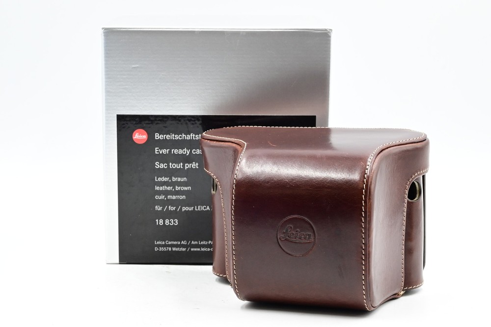 Leica 18833 Ever-Ready Case for X (Typ 113) Digital Camera (Leather, Brown) #983