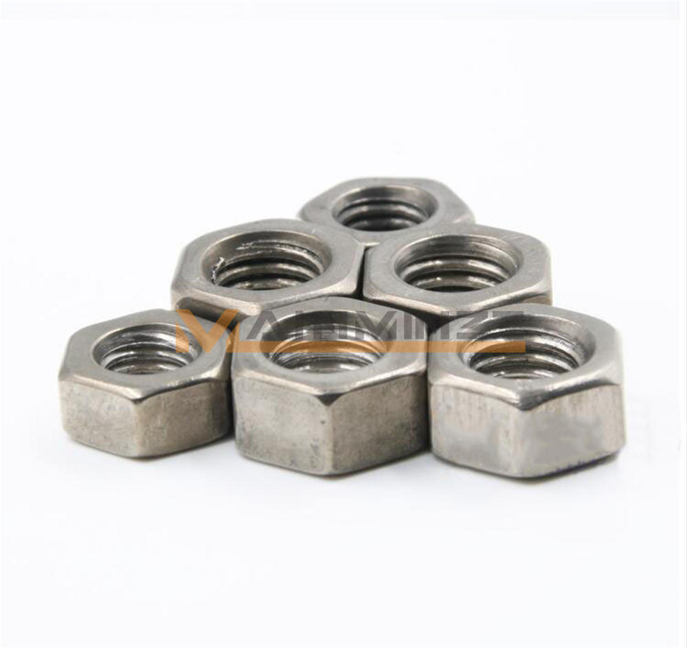 3PCS M12 M14 M16 M18 M20 TITANIUM NUTS (STANDARD PITCH) Gr.5