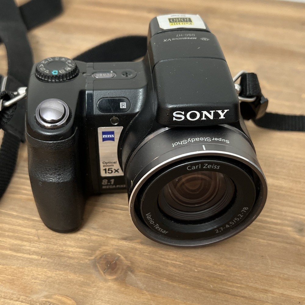 Sony Cybershot Digital Camera DSC-H7 Full HD Untested As Is