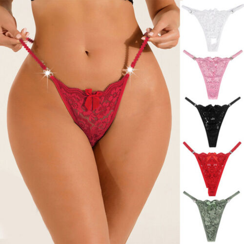 Thongs Panties G-string T-back Underwear Briefs Sexy Lingerie Women Lace