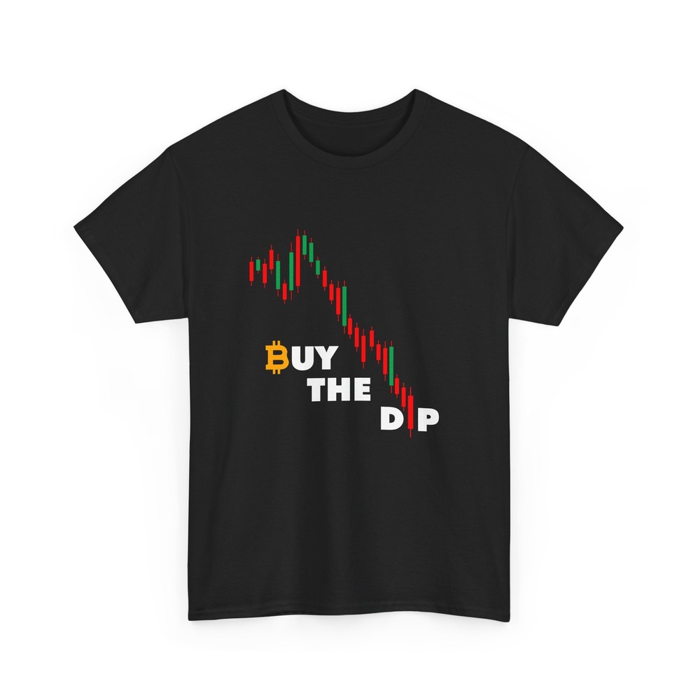 Buy Crypto Dip Bitcoin Stock Market Graphic T-Shirt-image