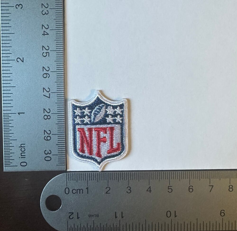 NFL SHIELD LOGO - Embroidered Iron on PATCH NFL FOOTBALL (sm sz)