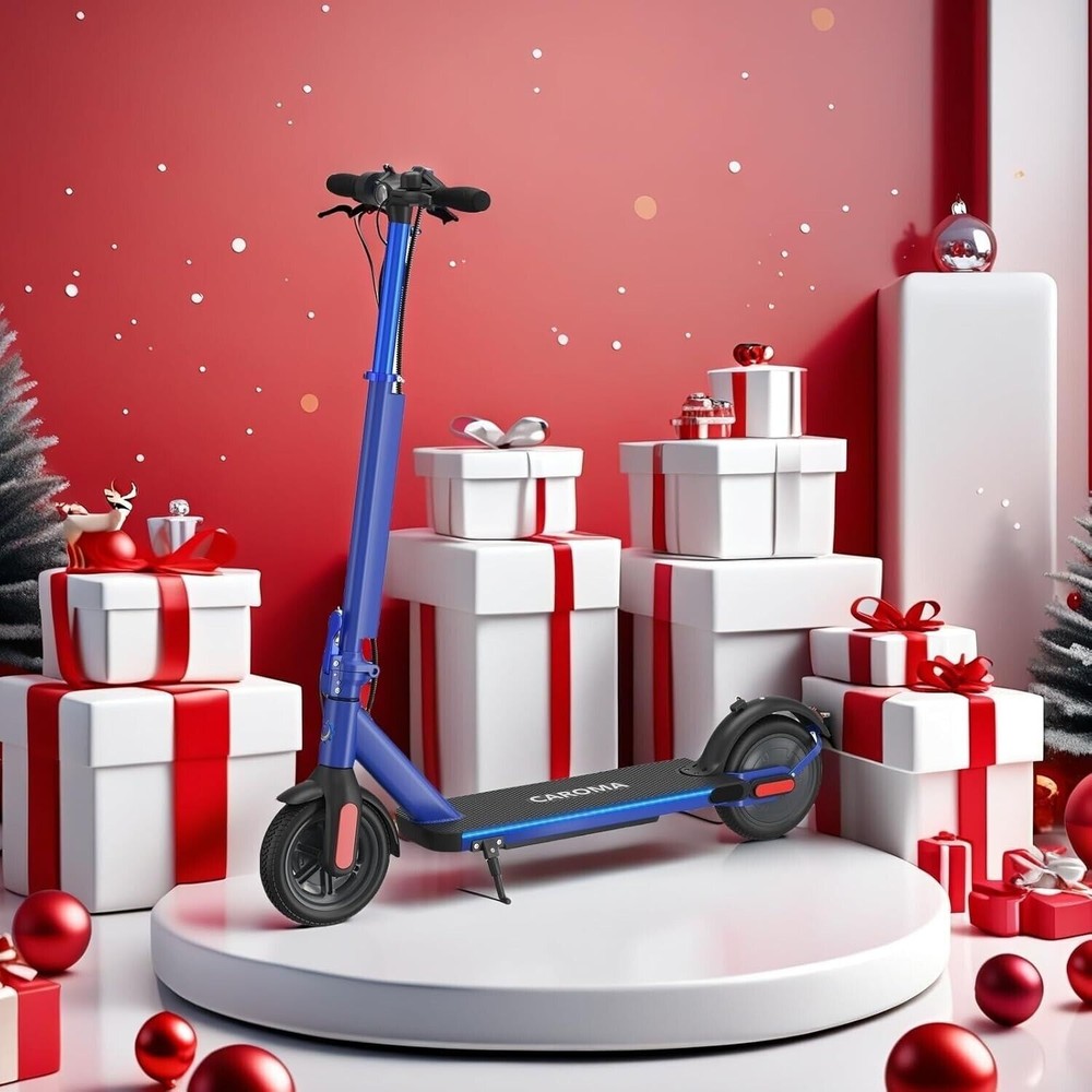 Powerful 350W Adult Electric Scooter with 20-Mile Range and 9 Solid Tires