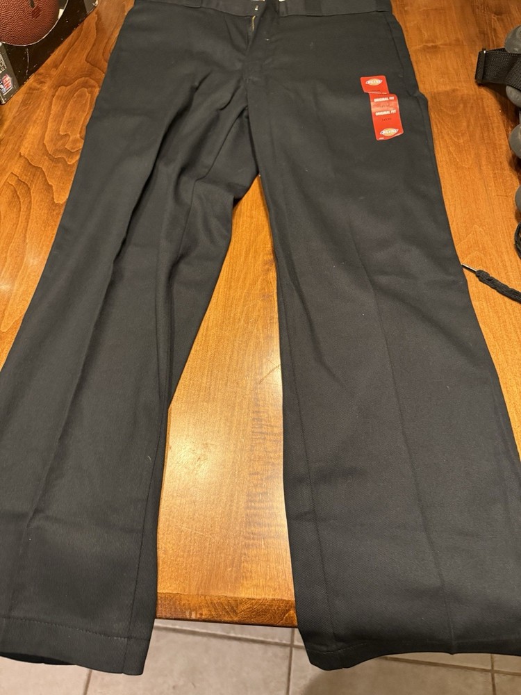Dickies Men's 874 Flex Original Fit Work Pants Black 34x30 New