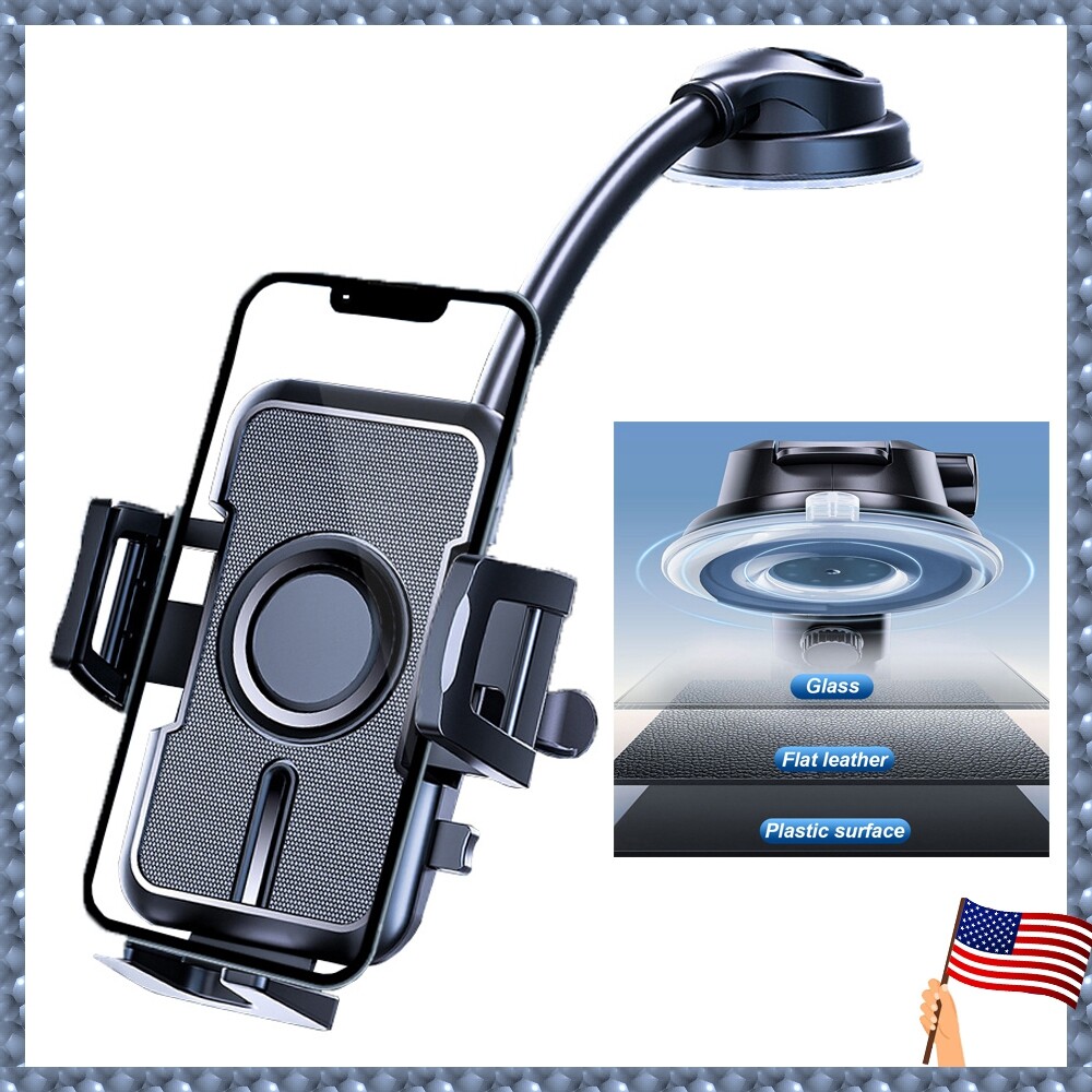 Universal Dashboard Car Holder Mount Stand Bracket Mobile Phone Clip Cradle