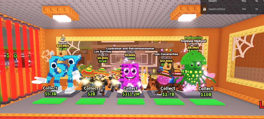 Steal A Brainrot Roblox: WHOLE BASE FOR CHEA: RARE BUY NOW SECRETS TO GET W OR L-image