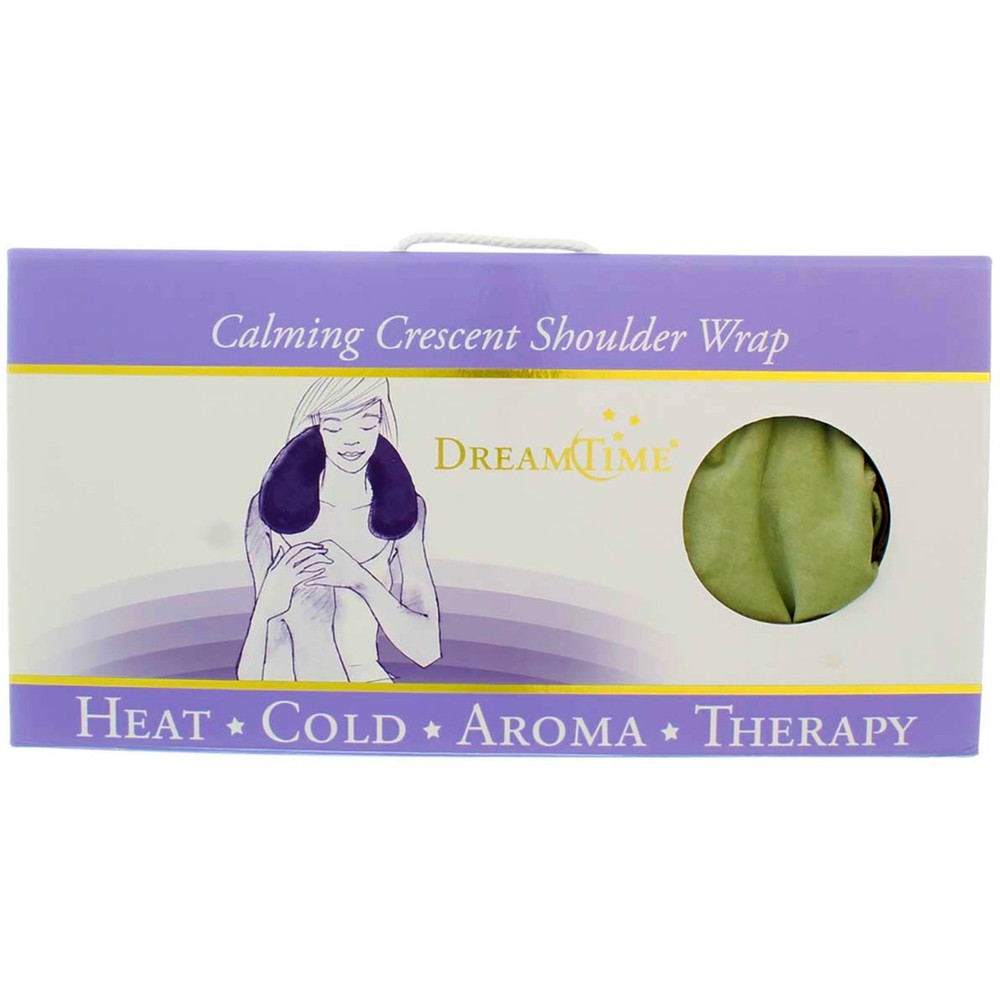 2 Pack DreamTime Aromatherapy Sage Scented Hot Cold Shoulder Wrap for Relaxation