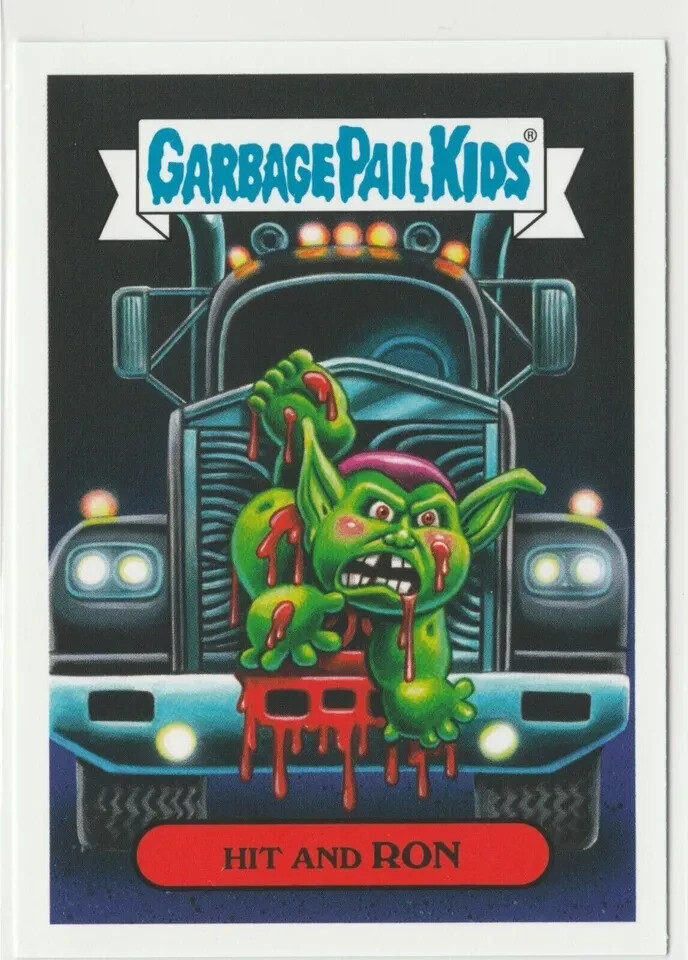Hit and Ron #9b Garbage Pail Kids GPK 2019 Revenge of Oh the Horror-ible