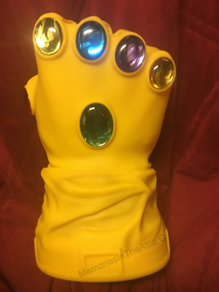 PX Marvel Infinity Gauntlet Thanos Glove Bust Coin Bank Hand Jumbo Exclusive NEW