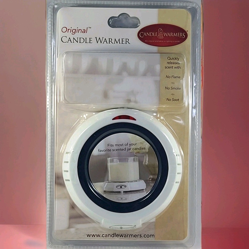 Candle Warmers Auto Shutoff Candle Warmer - White