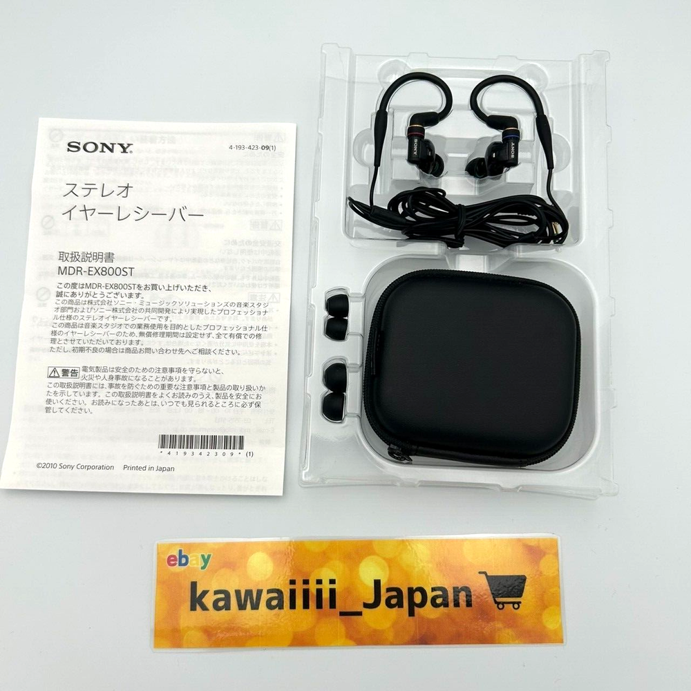 Sony MDR-EX800ST Professional In-Ear Monitor Headphones from Japan