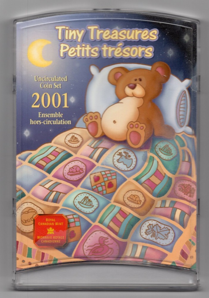 2001 Canada Tiny Treasures Baby Uncirculated Coin Set