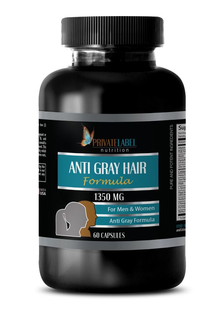 Promotes healthy digestion - ANTI GRAY HAIR - Enhances physical stamina 1 Bottle