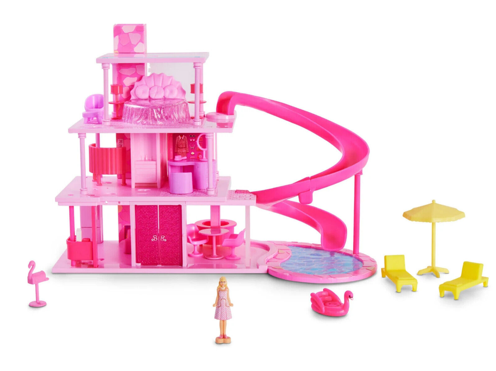 Barbie The Movie Pink Mini Dream House Playset Sealed in Box