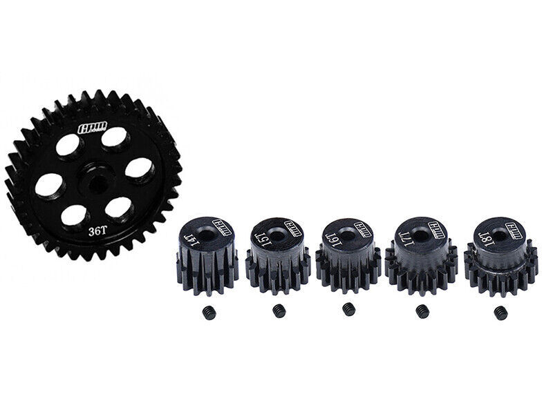 40CrMo Pinion 14/15/16/17/18T 36T Main Gear For LOSI 1/24 Micro-B 2WD Buggy RTR