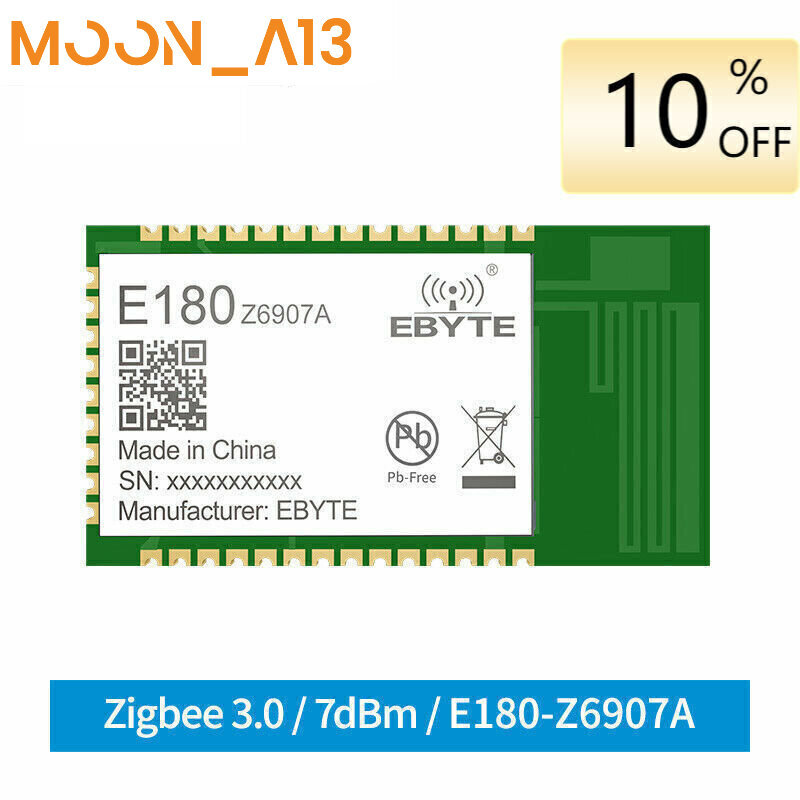TLSR8269 IoT Wireless Soc Transceiver ZigBee 3.0 2.4GHz 7dBm 130m 32 Bit Module-image