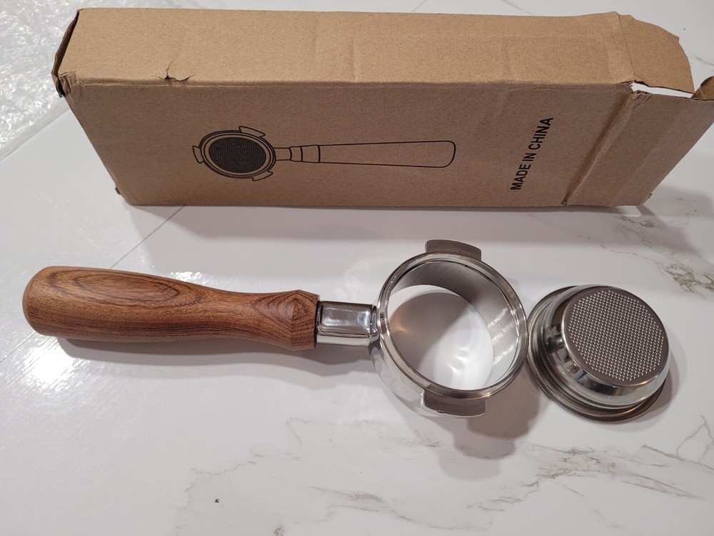 58mm Bottomless Portafilter, Rancilio ECM Bianchi, Breville BES980XL,920XL,900XL