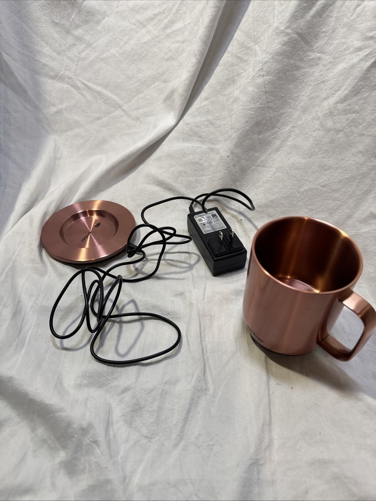Ember Mug 10oz Rose Gold Smart Temperature Control Travel Mug