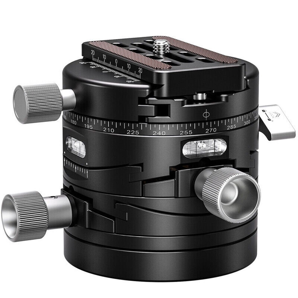 Leofoto G20 3D Geared Head with QR Plate Tripod Head for Camera US STOCK