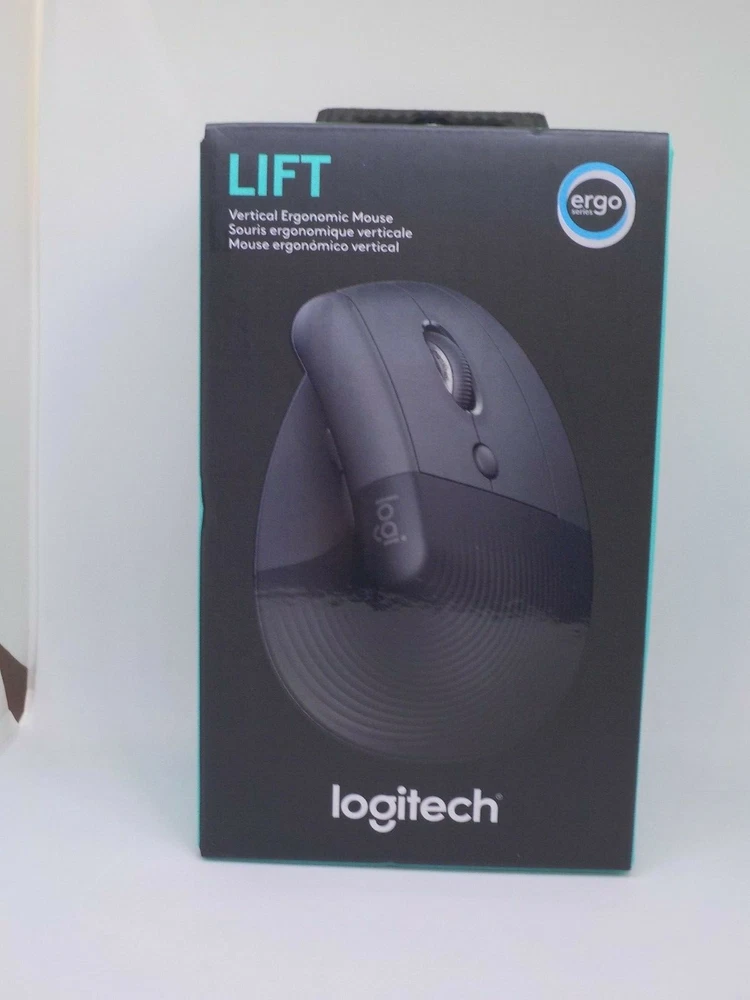 Logitech Lift Wireless Vertical Mouse - Graphite (Right-Handed)