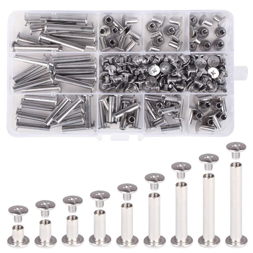 Chicago Binding Screws Assorted Kit90 Sets 304 Stainless Steel Phillips Chic
