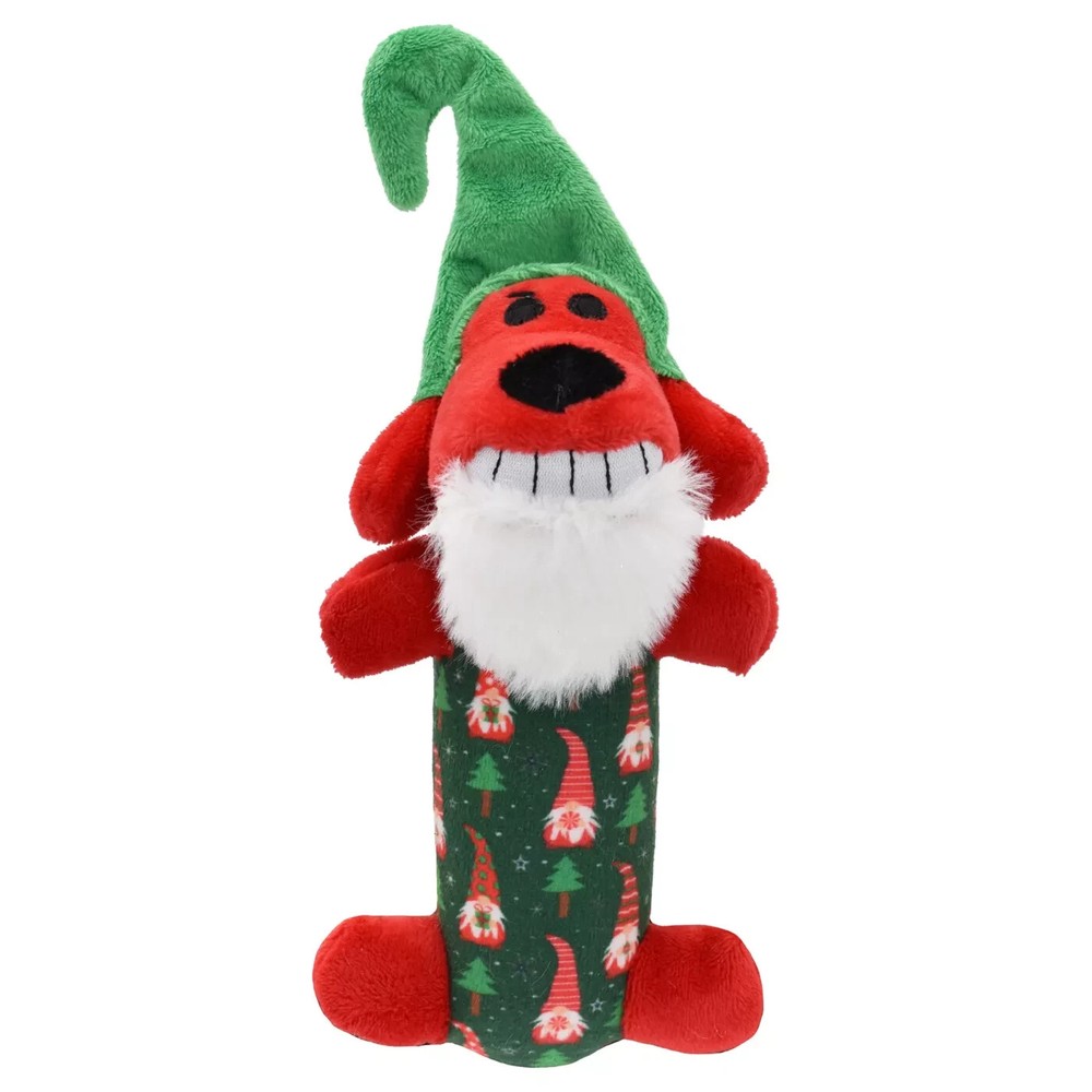 Multipet Holiday Christmas Bobo Gnome Dog , 6 Inch (LIMITED EDITION)