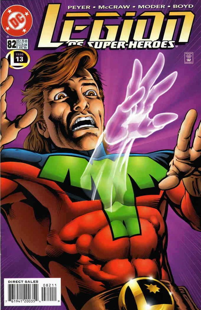 Legion of Super-Heroes (4th Series) #82 FN; DC | Alan Davis - we combine shippin