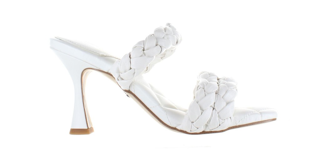 Sam Edelman Women's Meghan White Sandals Size 7.5 Style 7733897