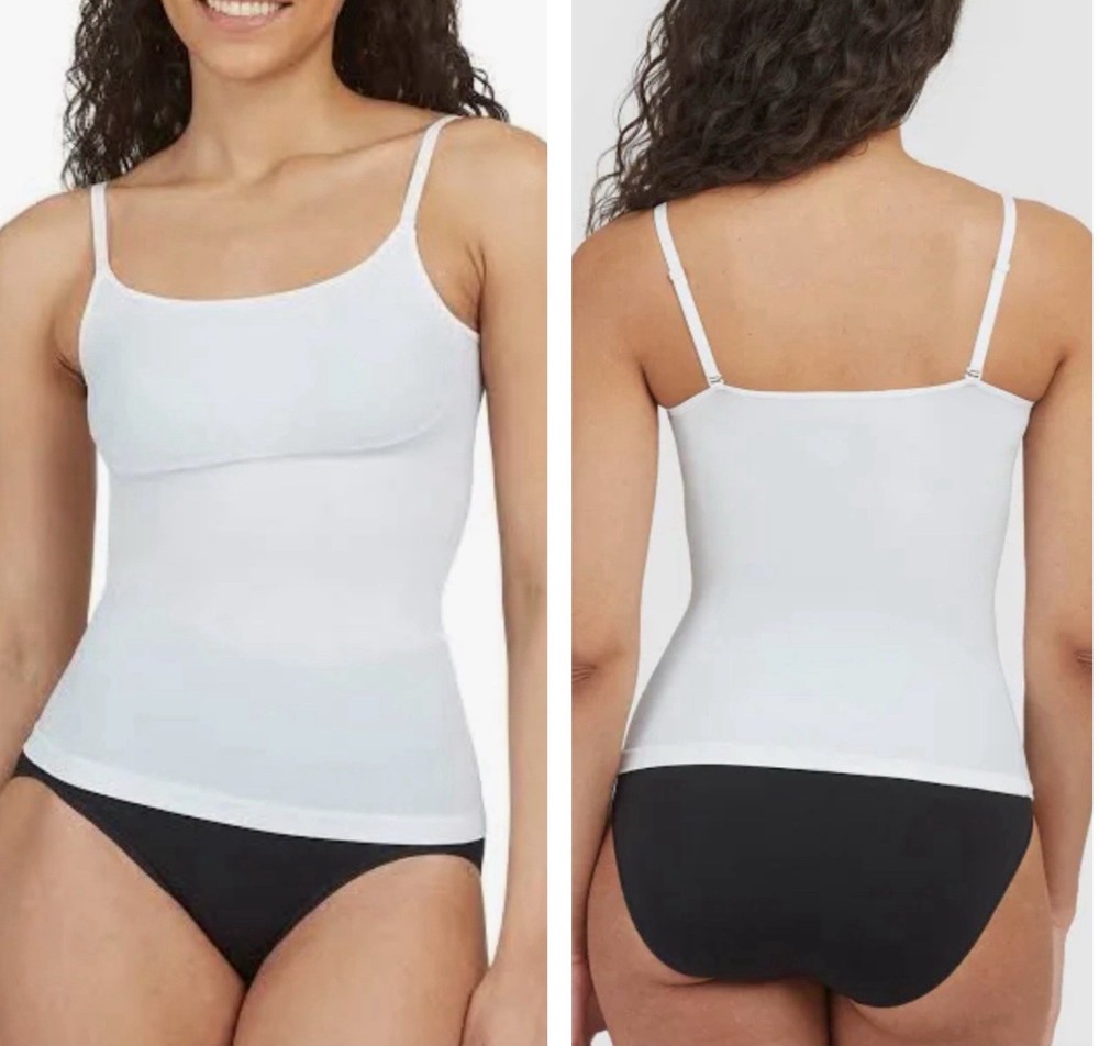SPANX Women's Thintuition Shaping Cami in White Size 1X New With Tags
