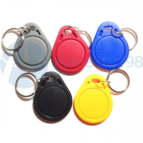 50-100pcs RFID IC Key Tags Keyfobs Token NFC TAG Keychain 13.56MHz Wholesale