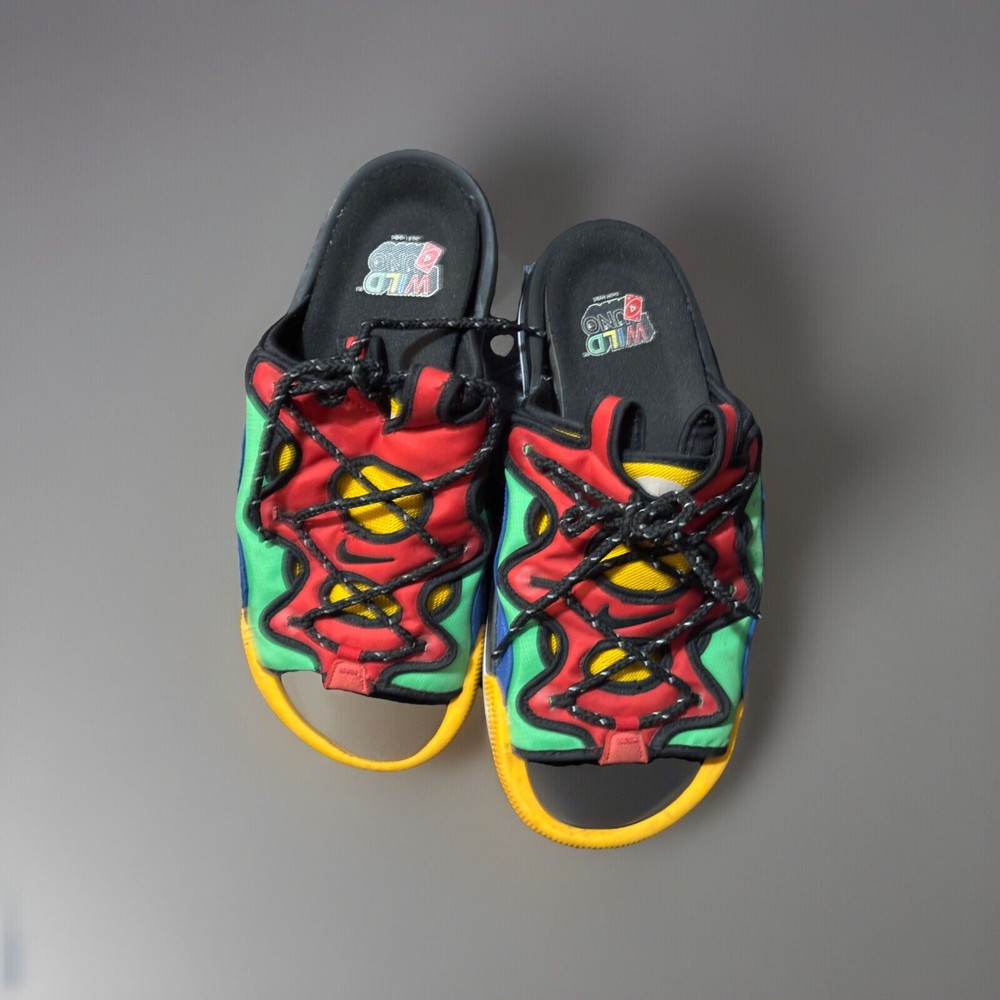 NIKE Offline 2.0 Slide 11 Mens Uno Wild Card Green Spark Red Blue Yellow PRM QS