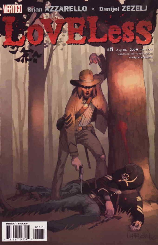 Loveless #8 VF/NM; DC/Vertigo | Brian Azzarello Western - we combine shipping